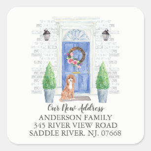 Sticker pour Étiquette d'adresse nouvelle porte b