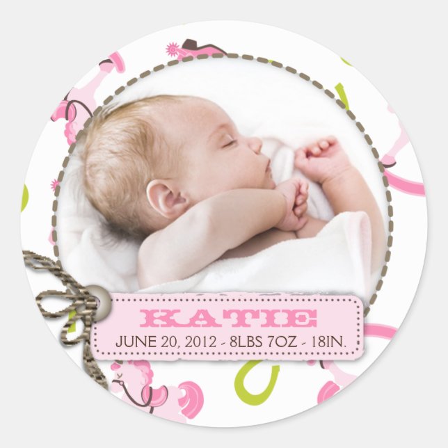 Sticker pour fille Cheval-Roche R (Devant)