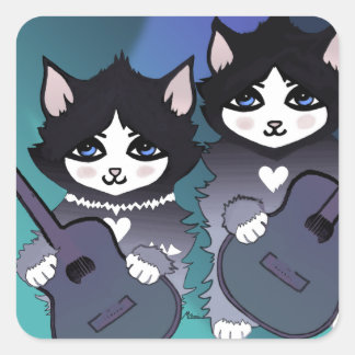 Sticker pour guitares blues