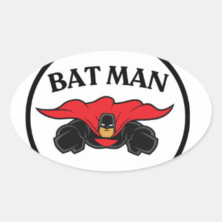 Sticker pour homme de batte