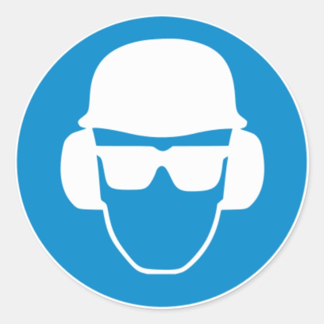 Sticker pour homme de sécurité (Devant)