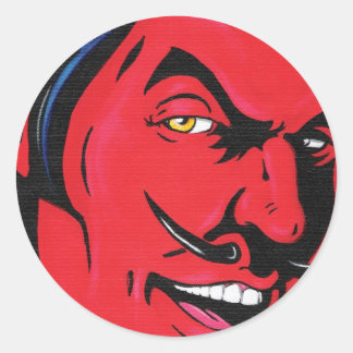Sticker pour homme diable