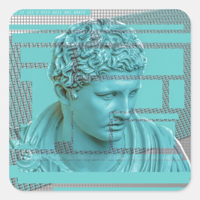 Sticker pour homme triste (Devant)