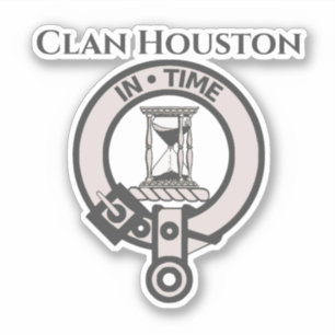 Sticker pour insigne Clan Houston Crest