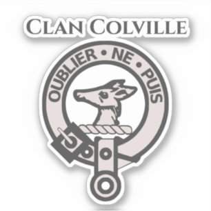 Sticker pour insigne de crête du clan écossais Col