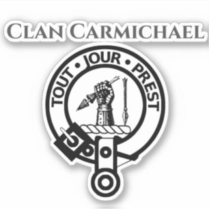 Sticker pour insigne du Clan écossais Carmichael C