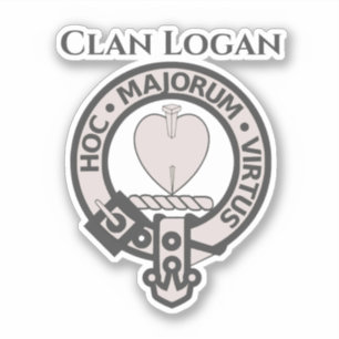 Sticker pour insigne Logan Clan écossais