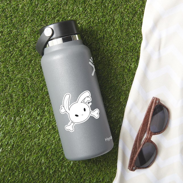 Sticker pour la coupe de baiser de lapin et de os  (HydroFlask Insitu)