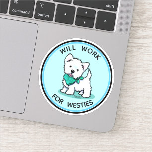 Sticker pour la coupe de Westie