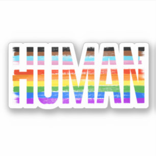 Sticker pour la fierté du progrès humain