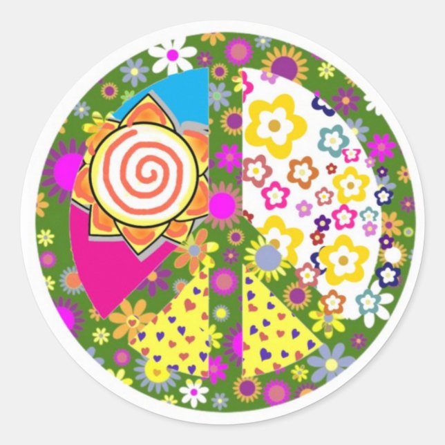 Sticker pour la paix (Devant)