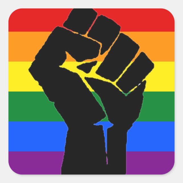 Sticker pour la solidarité LGBT (Devant)