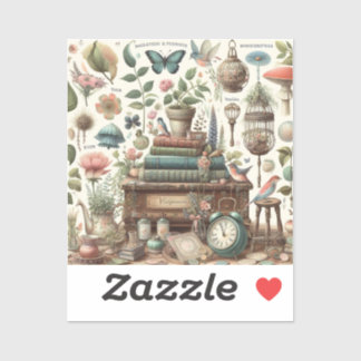 Sticker pour la tranquillité botanique