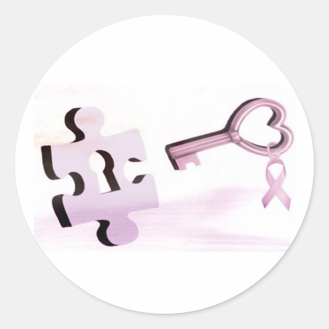 Sticker pour le cancer du sein (Devant)