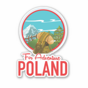 Sticker Pour le logo de Voyage Aventure Pologne