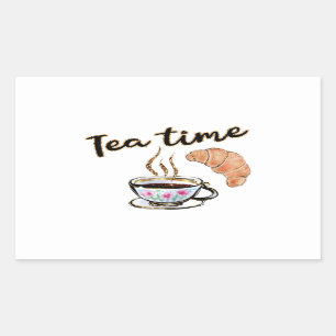 sticker pour le planificateur de temps de thé, cad