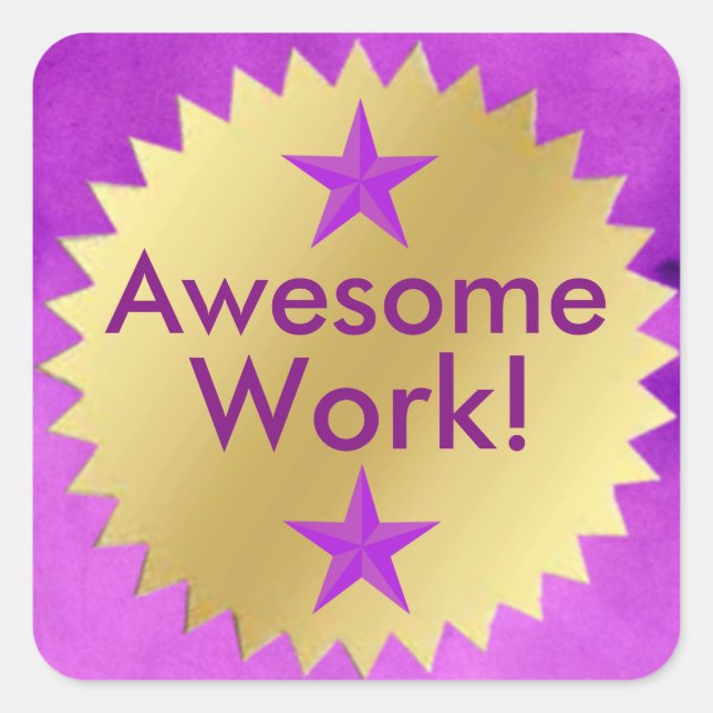 Sticker pour le Prix du travail exceptionnel de l' (Devant)