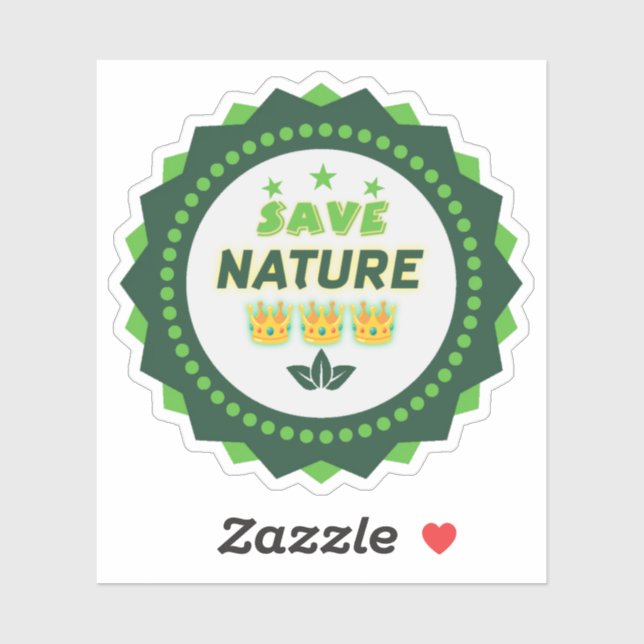 Sticker pour le vinyle de la nature (Feuille)
