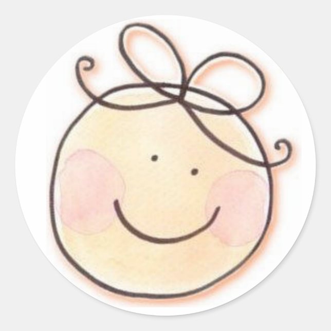 Sticker pour le visage de bébé (Devant)