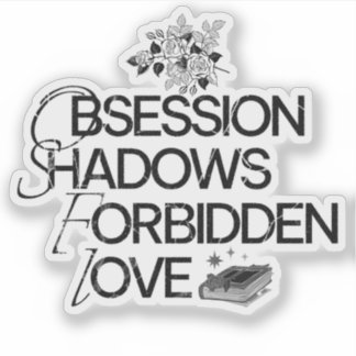 Sticker pour lecteur de romance noire