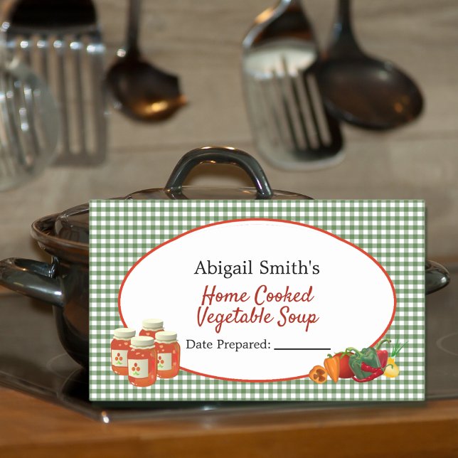 Sticker pour légumes tout usage en pot (Créateur téléchargé)