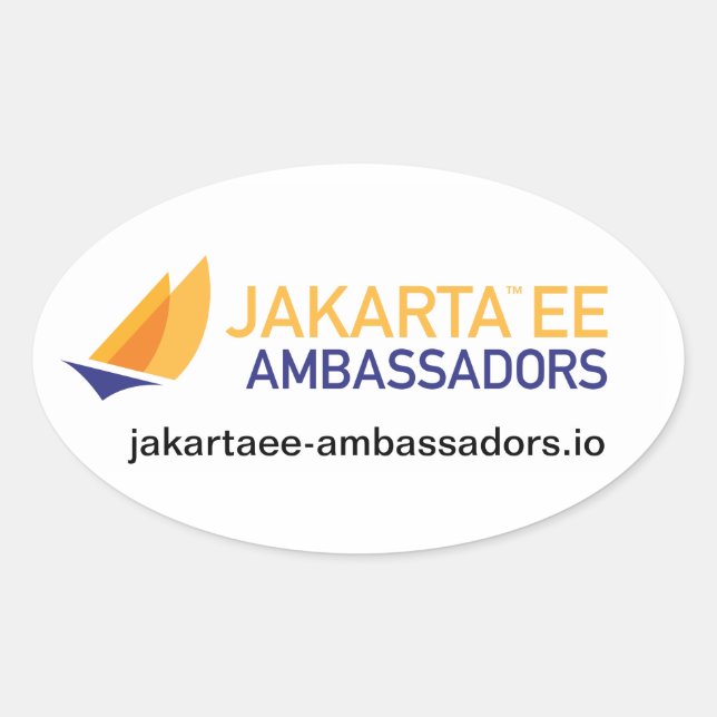 Sticker pour les ambassadeurs de Jakarta EE (Devant)