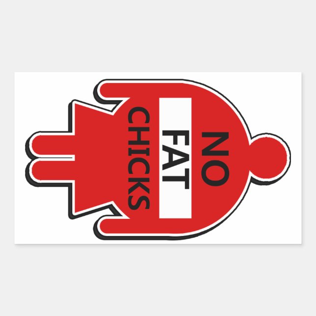 Sticker pour les chicots gras (Devant)