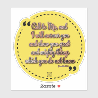 Sticker pour les écritures