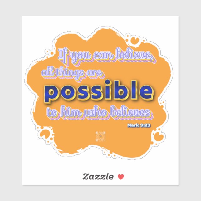 Sticker pour les écritures (Feuille)