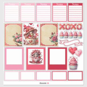 Sticker pour les gants et objets de teacup