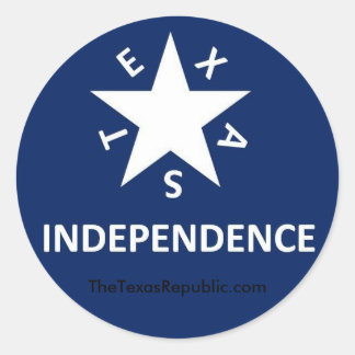 Sticker pour l'indépendance du Texas