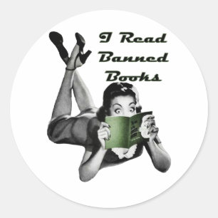 Sticker pour livres interdits