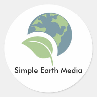 Sticker pour logo Simple Earth Media