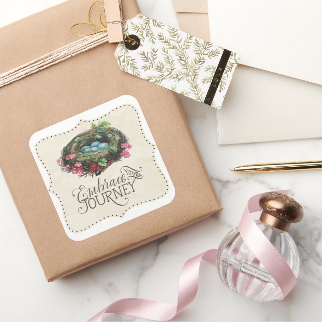 Sticker pour nid d'oiseaux (Cadeaux)