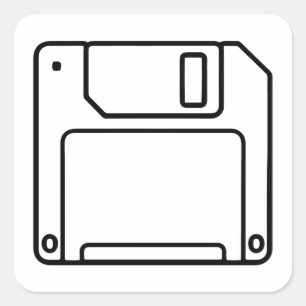 Sticker pour ordinateur disquette