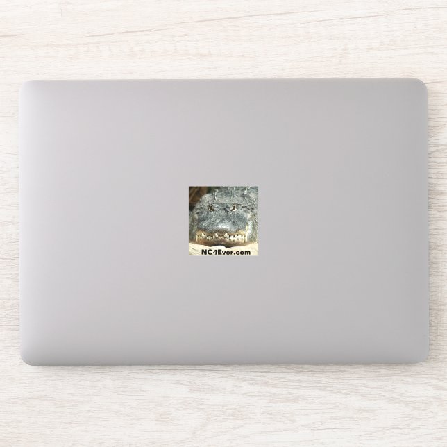 Sticker pour ordinateur portable Alligator à parti (Ordinateur)