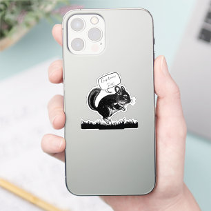 Sticker pour ordinateur portable en silhouette Deg