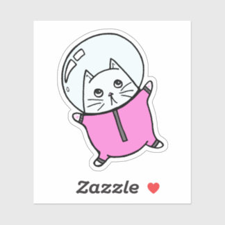 Sticker pour ordinateur portable pour chat astrona