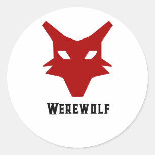 Sticker pour ordinateur portable Werewolf