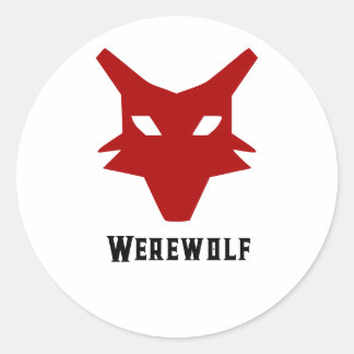 Sticker pour ordinateur portable Werewolf