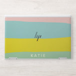 Sticker Pour Ordinateurs HP Bords de blocs de couleur mignons dans les pastels<br><div class="desc">Joli,  lumineux et coloré ! Ce motif simple présente des formes obstruées par des couleurs dans une palette tendance de pastels bonbons,  dont vert menthe,  aqua,  rose et jaune. Personnalisé avec votre nom !</div>