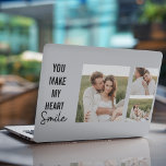 Sticker Pour Ordinateurs HP Collage Couple Photo & Lovely Romantic Quote<br><div class="desc">Collage Couple Photo & Lovely Romantic Quote</div>