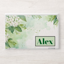 Fleurs verdoyantes aquarelles modernes & personnal