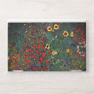 Sticker Pour Ordinateurs HP Jardin aux fleurs Gustav Klimt