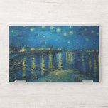 Sticker Pour Ordinateurs HP Vincent Van Gogh Starry Night Over the Rhone<br><div class="desc">Le chef-d'oeuvre Van Gogh Starry Night - Un tableau de Vincent Van Gogh,  Starry Night Over the Rhone,  montre une nuit remplie d'étoiles,  et un pont. Peint à Arles France la nuit,  peint en 1888.</div>
