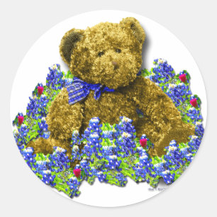 Sticker pour ours Bluebonnet