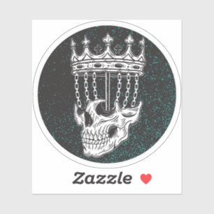 Sticker pour panier à crâne de golf de disque ambi