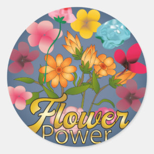 Sticker pour panneau d'alimentation de fleurs