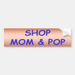 Sticker pour pare-chocs Boutique Mon Pop
