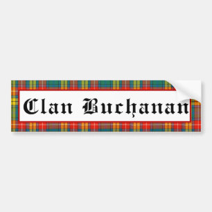 Sticker pour pare-chocs Clan Buchanan Tartan